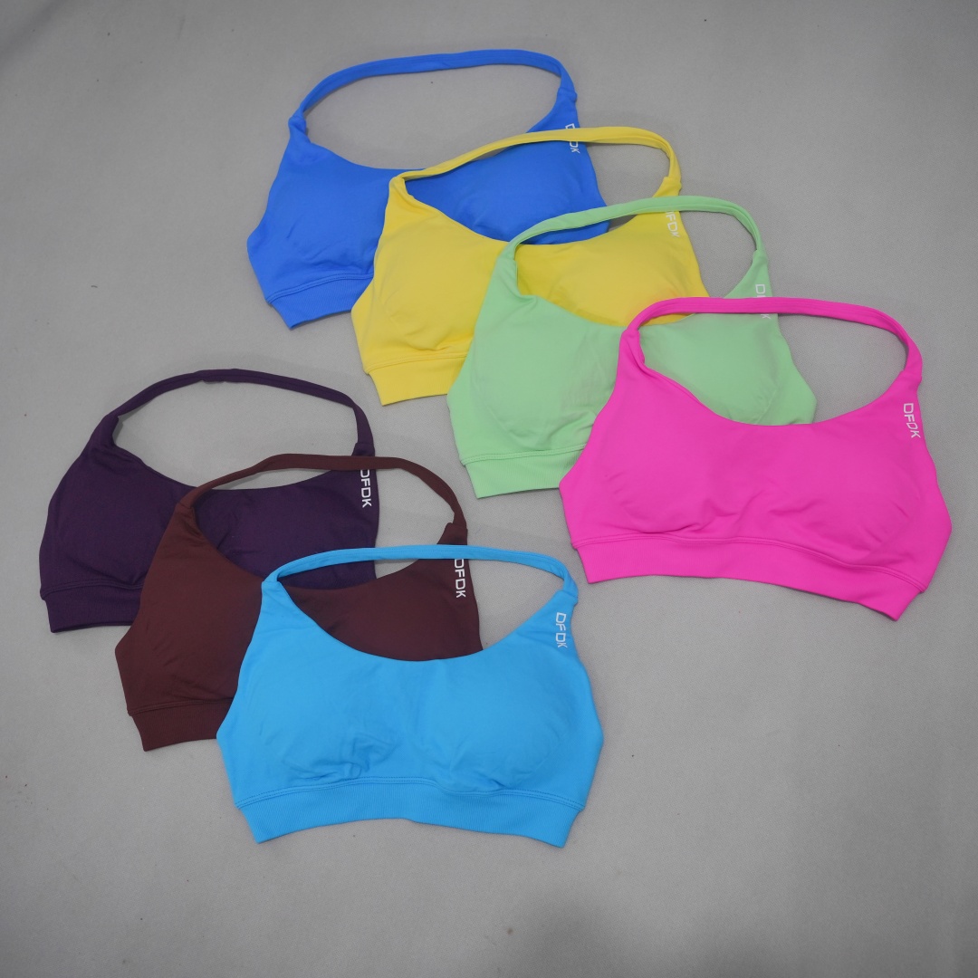 Push Up Bra Padded - DFDK Kadınlar İçin Dikişsiz Spor Sütyeni