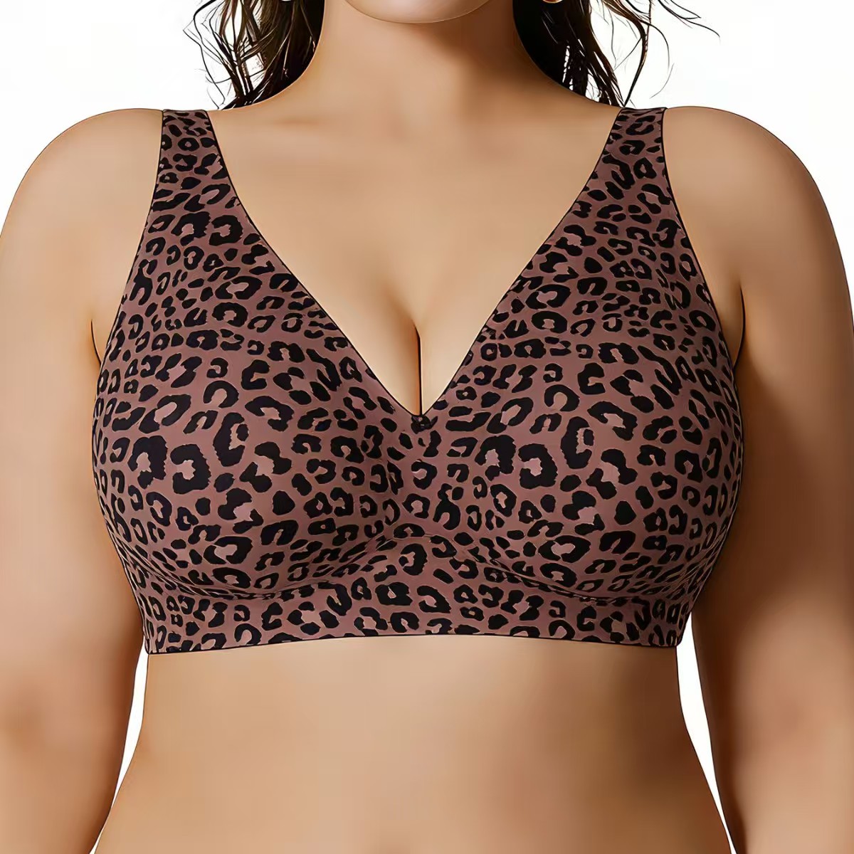 Leopar Desenli Kablosuz Push-U - Bralette Wireless Soft incelemesi ve fiyatı